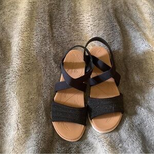 Black Strappy Sandals